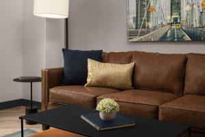 Zona de estar de Citadines Connect Fifth Avenue New York