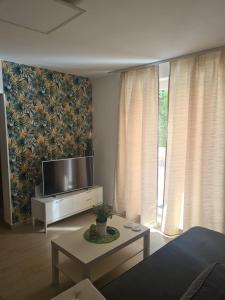 En TV eller et underholdningssystem på Karlo