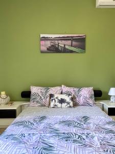 Postel nebo postele na pokoji v ubytování Casa Lia-Beach Front Villa