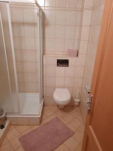 Koupelna v ubytování Andrišov dom penzion
