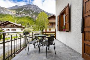 Un balcon sau o terasă la Casa Silver