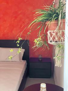 Postel nebo postele na pokoji v ubytování Casa Lia-Beach Front Villa