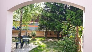 Zahrada ubytování Pension Fortuna