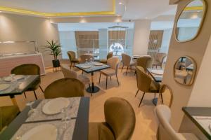 Imperial Boutique Hotel Rabat的休息区
