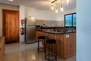 Villa Rousseau tesisinde mutfak veya mini mutfak