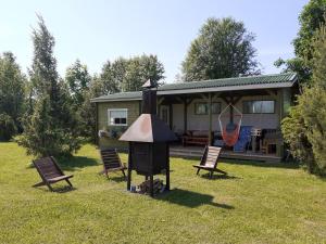 Zahrada ubytování Kastani Camping