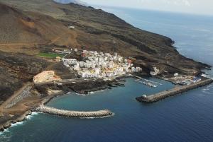 an aerial view of a small town on a mountain at LAS CALMAS in La Restinga