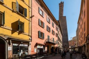 A general view of Bologna or a view of the city taken from Az apartmant