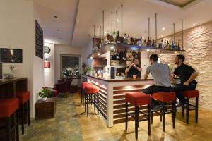 Lounge nebo bar v ubytování Hotel Central