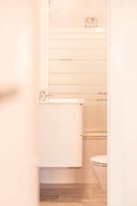 Un baño de Apartamento Fisterra con vistas al mar
