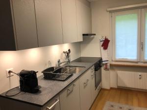 מטבח או מטבחון ב-Superior Apartment 100m2 Bodmisonne - Grindelwald