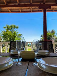 Balkón nebo terasa v ubytování Casa Lia-Beach Front Villa