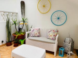 Posedenie v ubytovaní Apartamento Morrocoy