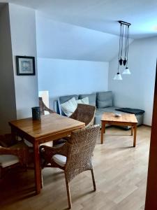 Posezení v ubytování Ferienwohnung Zweinig02