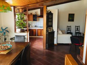 Kuchyň nebo kuchyňský kout v ubytování CASA DEL CORSO
