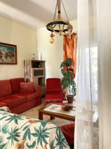 Posezení v ubytování Casa Lia-Beach Front Villa