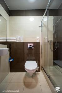 Kúpeľňa v ubytovaní Hotel Crystal