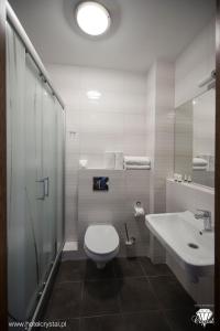 Kúpeľňa v ubytovaní Hotel Crystal