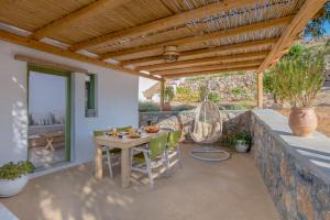 Patio nebo venkovní prostory v ubytování Elia Traditional suites