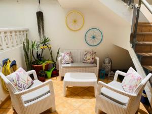 Posedenie v ubytovaní Apartamento Morrocoy