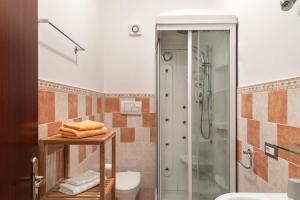 Koupelna v ubytování B&B La Mortella