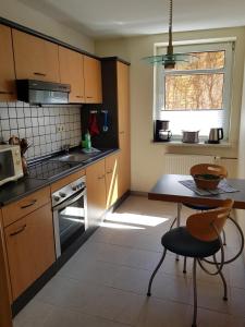 Köök või kööginurk majutusasutuses Ferienwohnungen Stricker