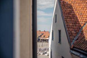 Budova, kde se aparthotel nachází