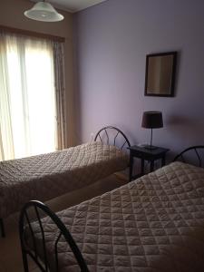Postel nebo postele na pokoji v ubytování Villa Constantsia
