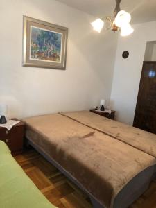 Postel nebo postele na pokoji v ubytování Apartman Štefanija