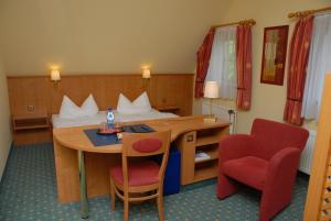 Posezení v ubytování Hotel Alte Schule