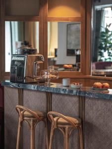 Kuchyň nebo kuchyňský kout v ubytování Hotel Sookie