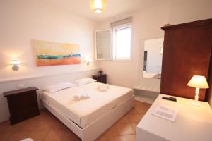 Cama o camas de una habitación en Solaris Guesthouse