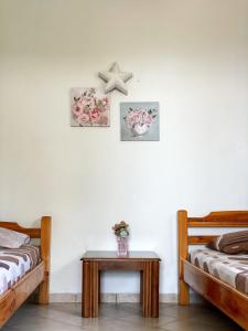 Postel nebo postele na pokoji v ubytování Casa Lia-Beach Front Villa