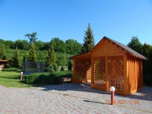 Κήπος έξω από το Вілла ЕДЕЛЬВЕЙС