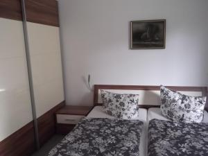 Postel nebo postele na pokoji v ubytování Appartementhaus Zur Schaabe