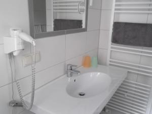 Koupelna v ubytování Appartementhaus Zur Schaabe