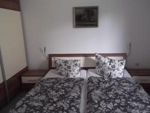 Postel nebo postele na pokoji v ubytování Appartementhaus Zur Schaabe