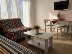 TV a/nebo společenská místnost v ubytování Dalmatia Apartments