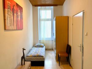 Łóżko lub łóżka w pokoju w obiekcie Raisa Apartments Lerchenfelder Gürtel 30