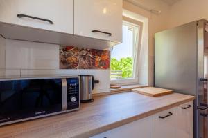 Kuchyňa alebo kuchynka v ubytovaní Apartment in Cres with sea view, balcony, air conditioning, Wi-Fi (4249-1)