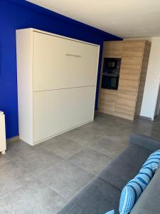 Χώρος καθιστικού στο L'EFFET MER, DUPLEX SUR LE PORT AVEC SES 2 TERRASSES VUE MER