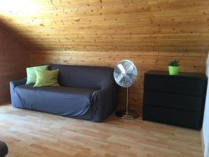 Istumisnurk majutusasutuses Nefelejcs Apartman