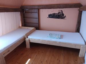 Postel nebo postele na pokoji v ubytování West Bohemian Home, Krajkova 208