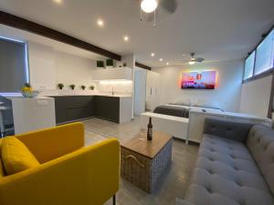 Część wypoczynkowa w obiekcie Casa Sunshine Cotillo Mar