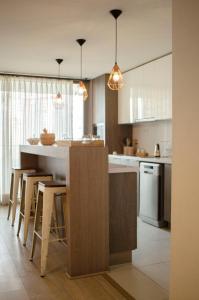 Una cocina o zona de cocina en Loica Suites II