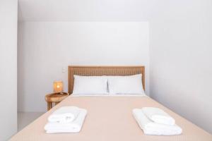 Posteľ alebo postele v izbe v ubytovaní Villa Aegean Blue by LLB Villas - Beach in 500m.