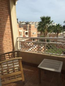 Balcon ou terrasse dans l'établissement HABITACIONES CACHEMIRES en ALMERIA