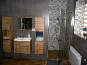 Ванная комната в Siedlisko Inwałd