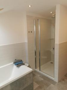 Kúpeľňa v ubytovaní Apartmenthaus WALDHORN