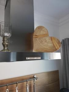 Kuchyňa alebo kuchynka v ubytovaní Apartmenthaus WALDHORN